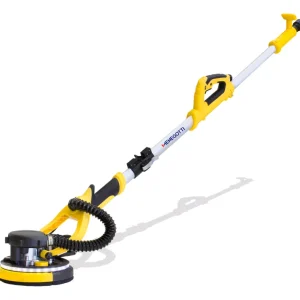 Lixadeira Telescopia De Parede Girafa Mlp 750 Led Menegotti Cor Amarelo Frequência 60 Hz 220V