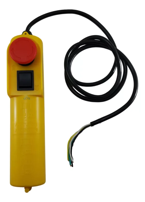 Botoeira Para Talha Motomil, Csm, Menegotti Entre Outras Cor Amarelo 220v - Imagem 3