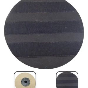 Suporte C/ Velcro E Flange 300mm Para Enceradeira Industrial