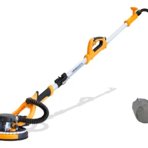 Lixadeira Telescópica Parede Teto 750w Mlp750 Menegotti 127v Cor Amarelo Frequência 60 Hz