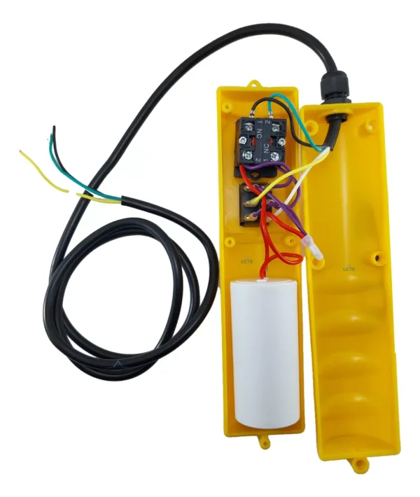 Botoeira Para Talha Motomil, Csm, Menegotti Entre Outras Cor Amarelo 220v - Imagem 2